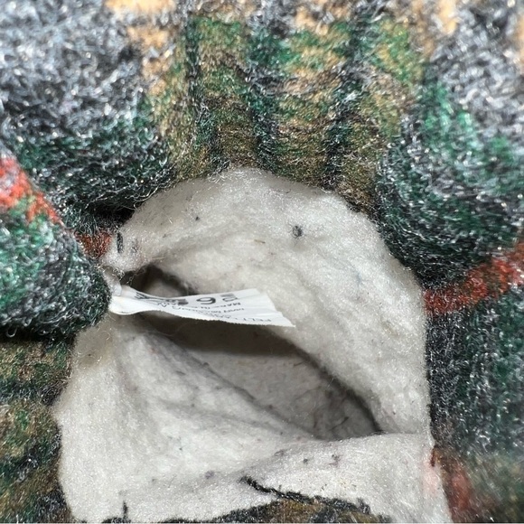 Sorel Women Lace Up Mid Calf Winter Snow Boots Green Plaid Suede Rubber Size 6, - Picture 12 of 16